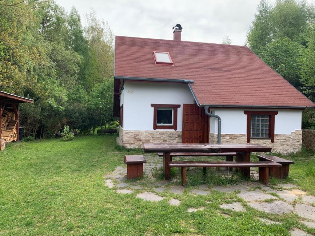Hygge Chaloupka V Horach Villa Cesky Jiretin Ngoại thất bức ảnh