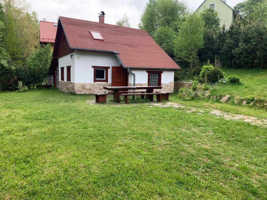 Hygge Chaloupka V Horach Villa Cesky Jiretin Ngoại thất bức ảnh